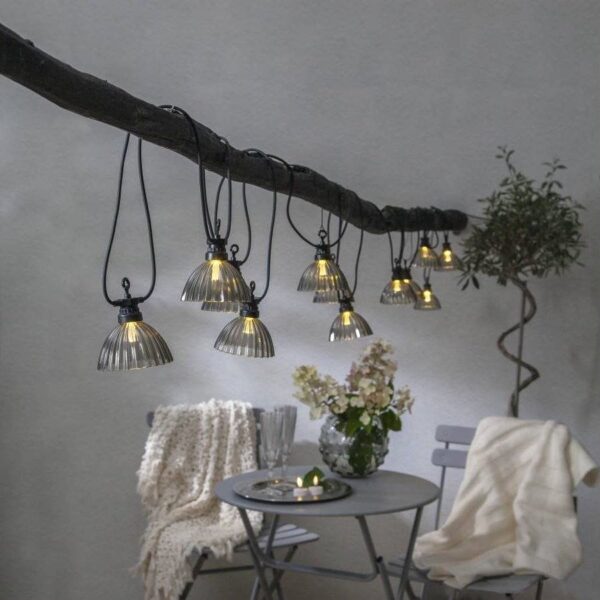 Valguskett Shade 12LED soe valge IP44 4,95m