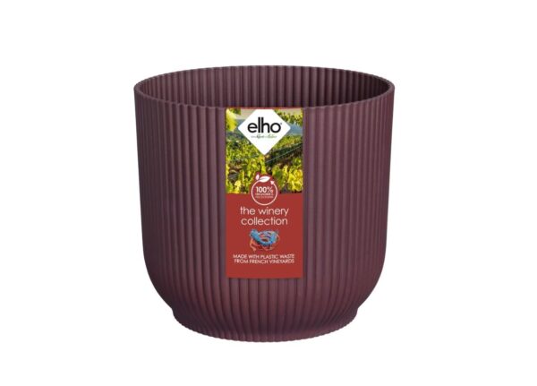 Lillepott Winery Ø18x h17cm bordoopunane