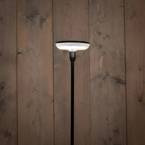 Lamp LED Sway soe valge/must IP44 9,6x h76cm