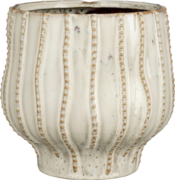 Lillepott Cathy Ø22x h22cm valge