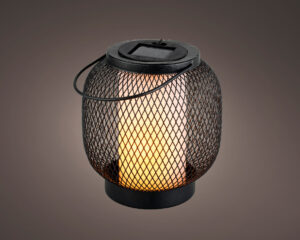 Latern solar must Ø14,5x h15cm