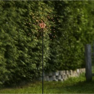 Aiavalgusti Firework 160LED soe valge IP44 Ø36x h110cm