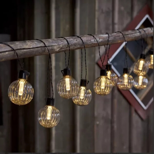 Valguskett Archy 10LED soe valge IP44 36m