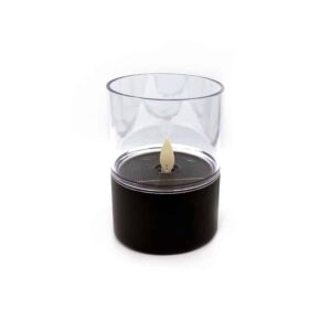 Solar laualamp Kaars must IP44 Ø7,5x h10cm