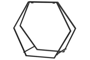 Kaminapuude hoidja must 70x28x h59,5cm