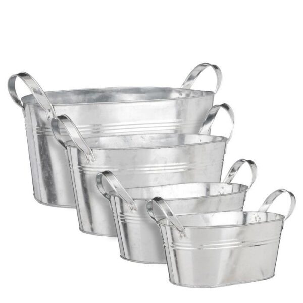 Tsinkkauss Inca 30x20x h14,5cm hall