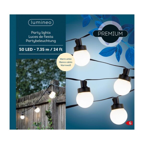 Valguskett  soe valge 7,35m 50LED IP44