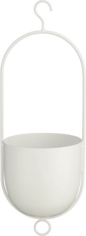 Lillepott Bob rippuv 15x14x h42cm valge