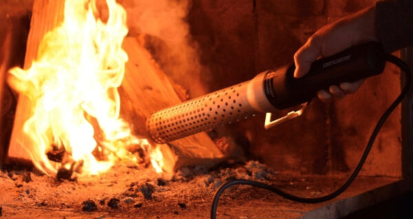 Elektriline grillsöe- ja lõkkesüütaja Omberg