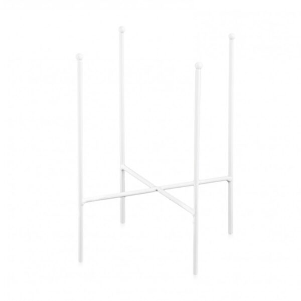 Taimealus Ø15x h19cm valge