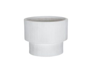 Lillepott Raita Ø37x h30cm valge