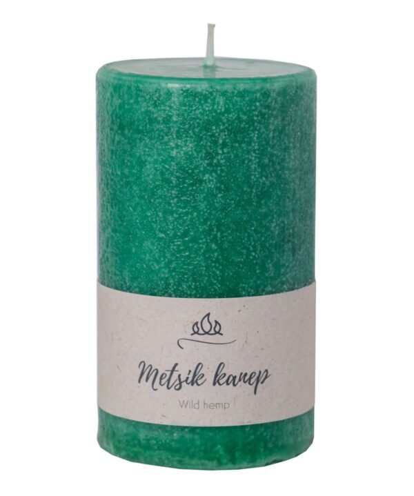 Lõhnaküünal Metsik kanep 6x h9cm