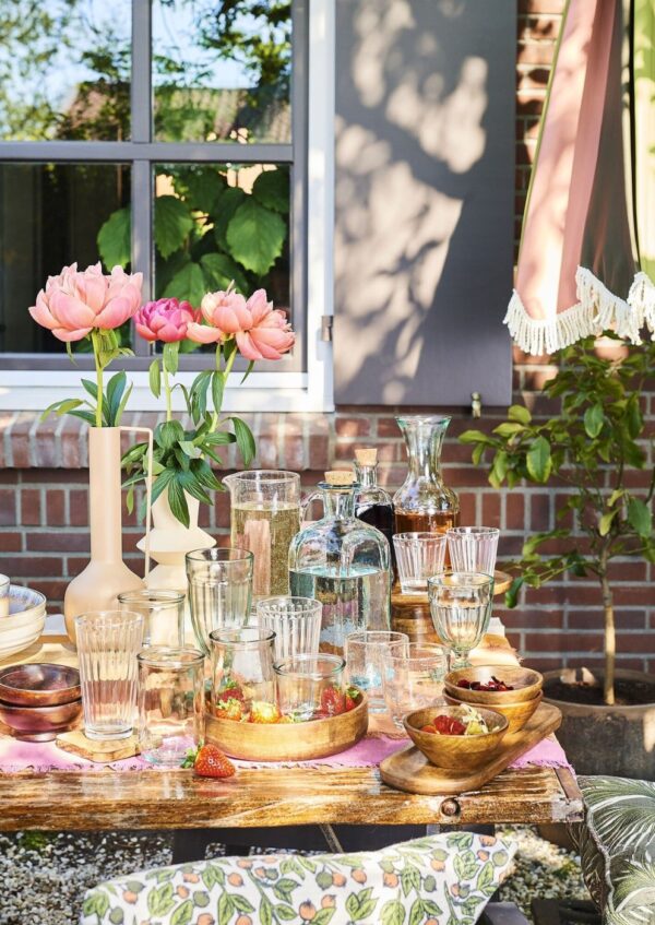 Koogialus Tallo helepruun Ø30x h10cm