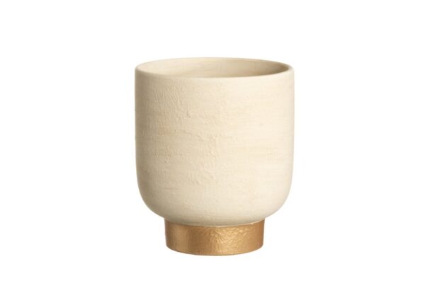 Lillepott Royal Ø18x h20,5cm kuldne