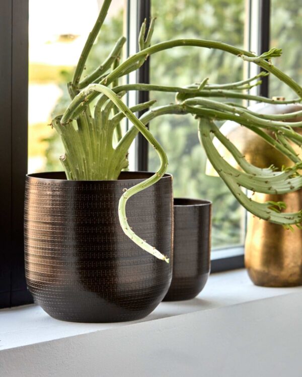 Lillepott Irene Ø15,5x h16cm pruun