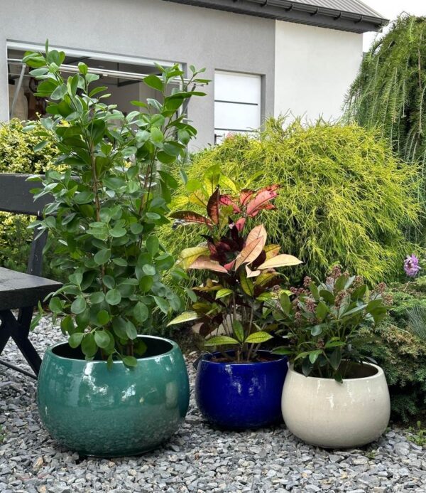 Lillepott Kop Ø47x h31cm sinine