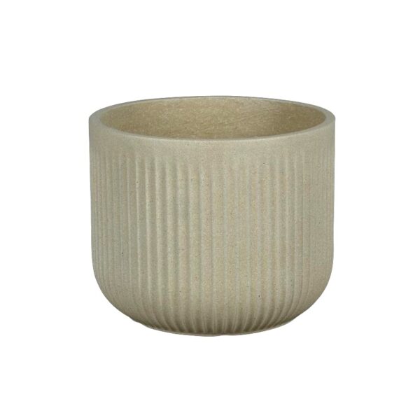 Õuepott Auckland Ø44x h36cm kreem