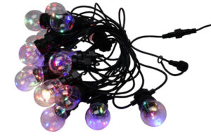 Valguskett 20LED värviline IP44 14,5m