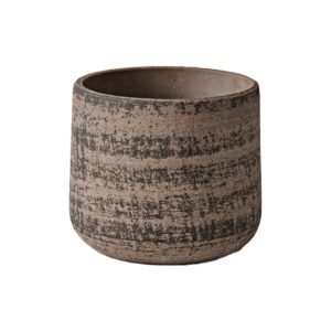 Savipott Murgia Ø19x h16cm tumepruun