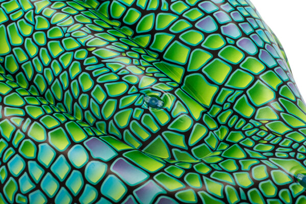 Ujumismadrats krokodill roheline 148x67x h29cm