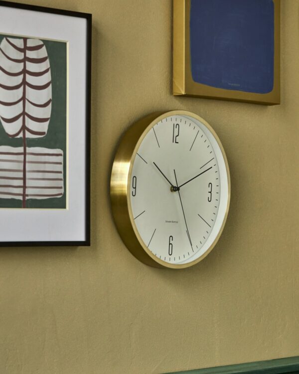 Seinakell Hour kuldne Ø30x 4cm