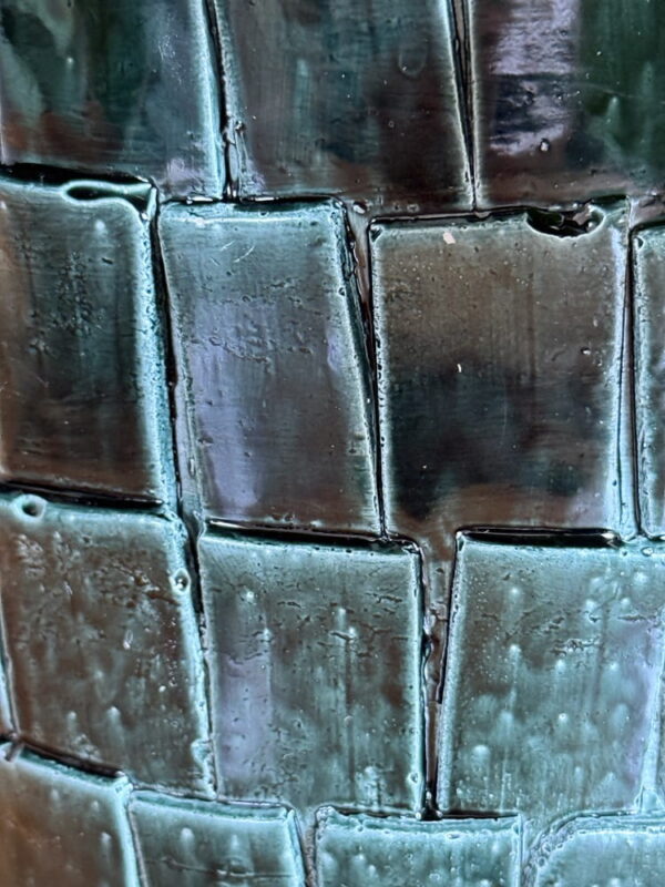 Lillepott Ristkülik Ø15x h13cm roheline