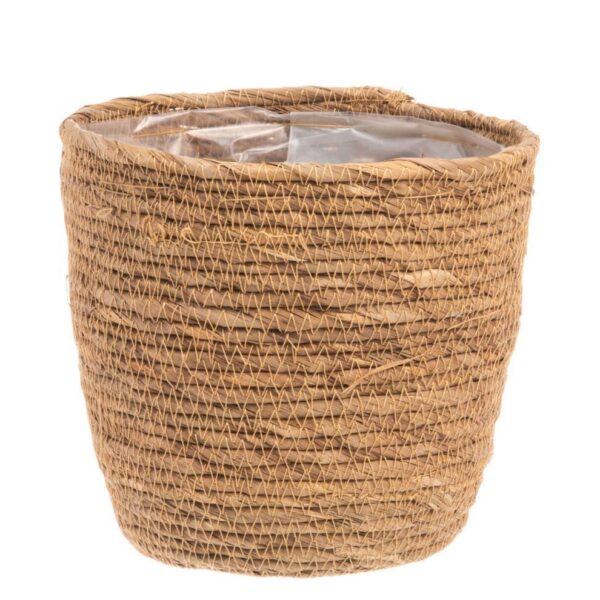 Punutud korv Linnea Ø17x h16cm kile sisu, pruun