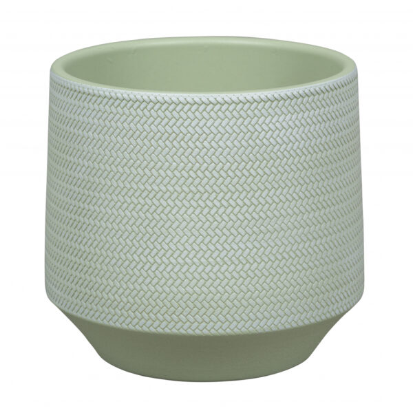 Lillepott Sebastian Ø17x h16,5cm roheline