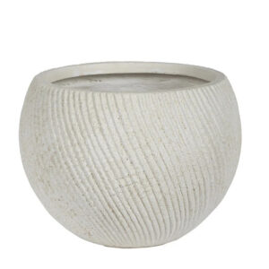 Õuepott Newcastle Ø54x h39cm valge