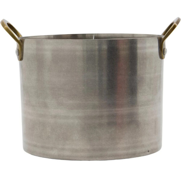 Söögiriistade hoidja Presentation hõbedane 14x h11cm