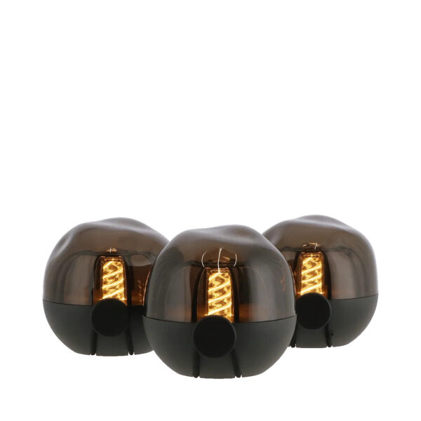 Laualambid Cosifera 3 LED must IP54 3tk/komp