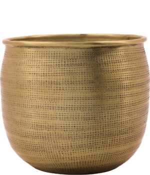 Lillepott Spot Ø16,5x h14,5cm kuldne