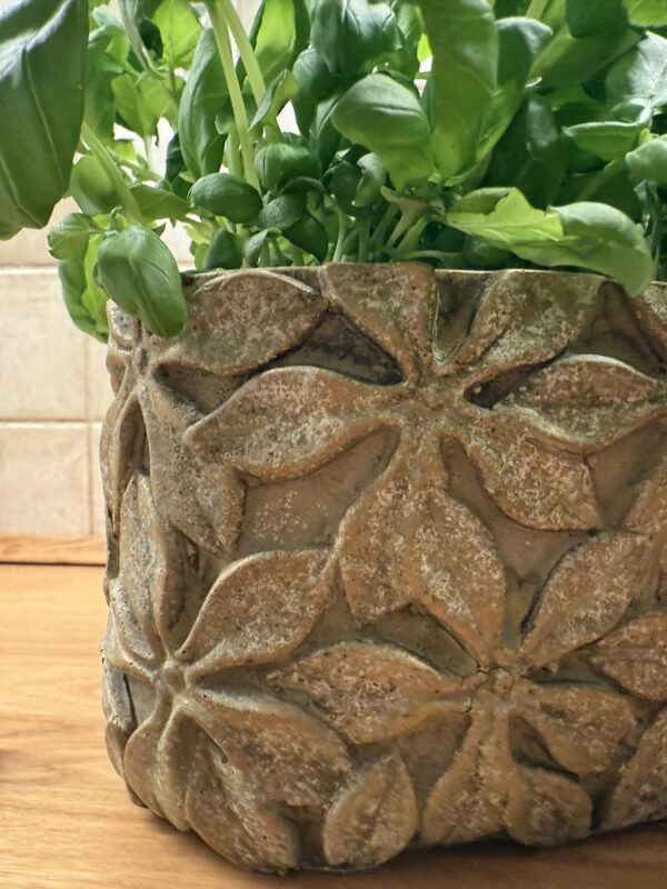 Lillepott Ryna 21x13x h12cm roheline