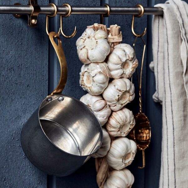 Serveerimispott NV hõbedane 18x6,5x h10cm