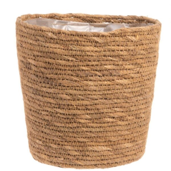 Punutud korv Linnea Ø20x h19cm kile sisu, pruun