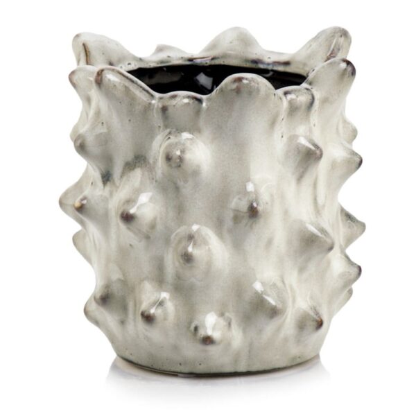 Lillepott Ogad Ø21x h21cm valge