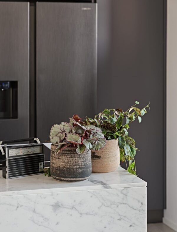 Savipott Murgia Ø19x h16cm tumepruun