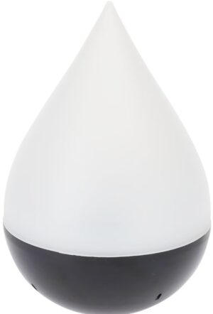 Solar laualamp tilk soe valge Ø14,5x h21,5cm