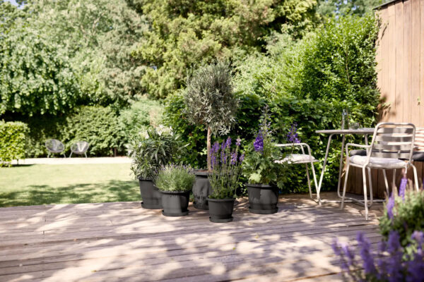 Istutuspott Amiga 47cm antratsiit