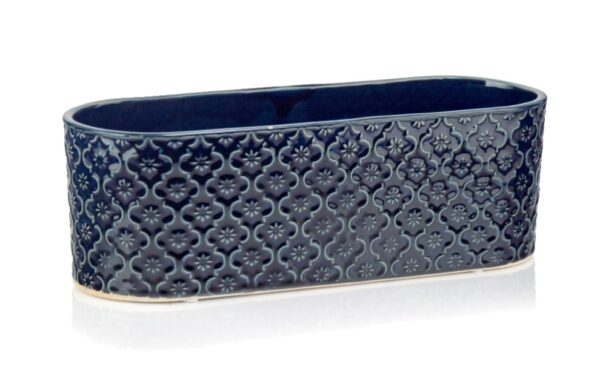 Lillepott Rynna 37x13x h12cm sinine