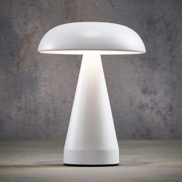 Laualamp, valge, 24LED Ø15,5x h20cm USB