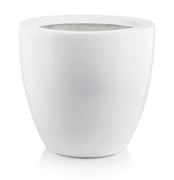 Õuepott Doni Ø46x h43cm valge