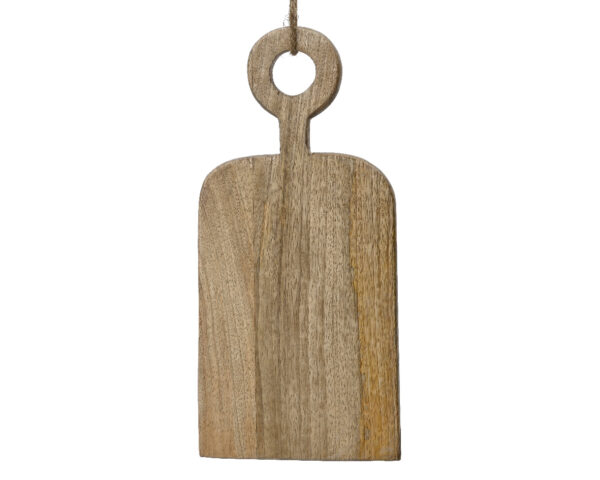 Lõikelaud mangopuust pruun 14x30x h1,5cm