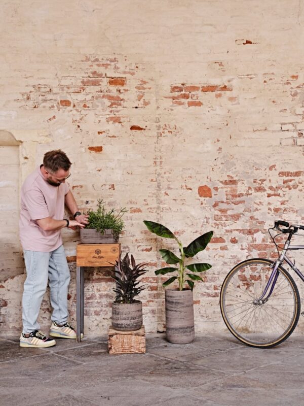 Savipott Sovereto Ø24x h45cm pruun