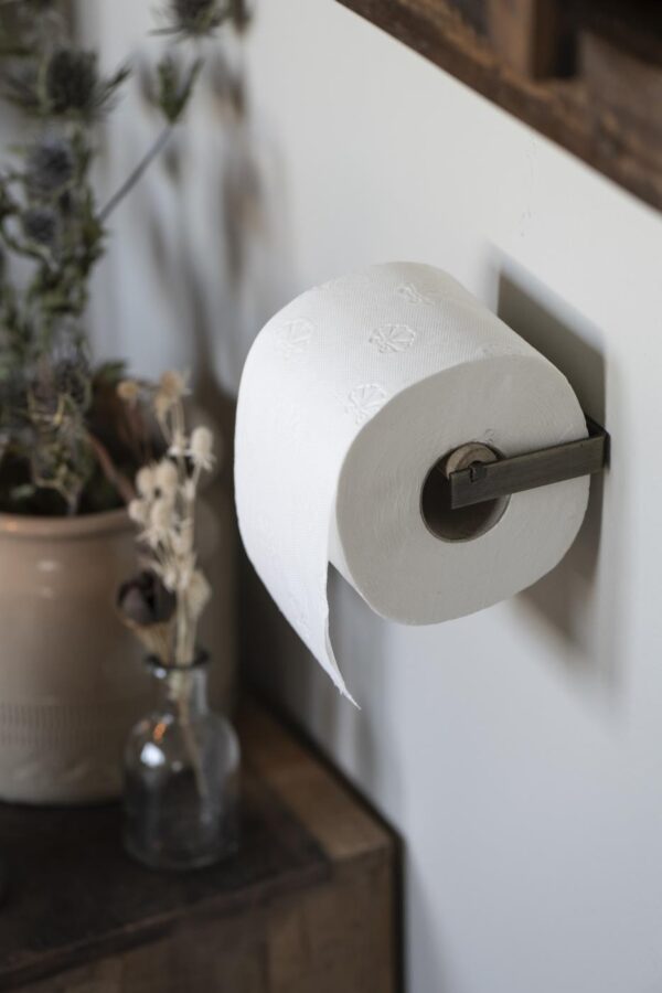 Tualettpaberihoidja Altum pruun, puidust 13,5cm