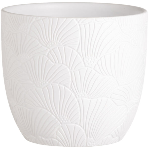 Lillepott Lotus Ø20x h18cm valge