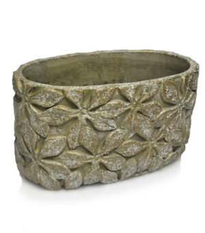 Lillepott Ryna 21x13x h12cm roheline