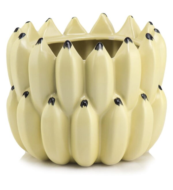 Lillepott Banaanid Ø26x h20cm kollane