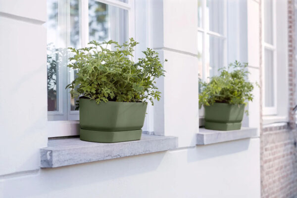 Rõdukast Greenville Trough alusega 50cm roheline