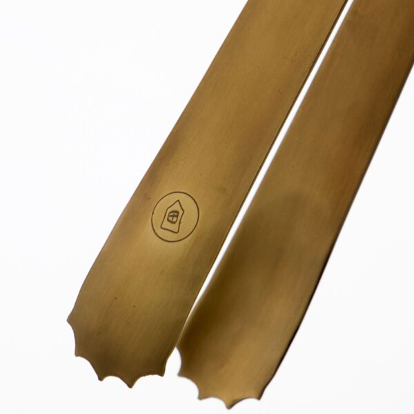 Jääkuubiku tangid Baar kuldne 20x6x h2,5cm